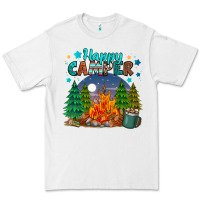 White happy camper Premium Tee - MaliasSmallBusiness