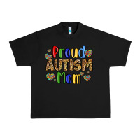Black proud autism mom design Urban Heavy Tee - LillyAllenDesigns