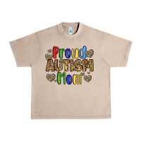 French Oak proud autism mom design Urban Heavy Tee - LillyAllenDesigns