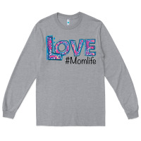 Heather Grey Love Mom Life Long Sleeve Tee - Bettercallsaul
