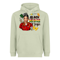 Matcha Juneteenth black Nurse magic Heavyweight Hoodie - FaDigitalArtStudio