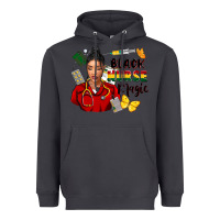 Smoke Juneteenth black Nurse magic Heavyweight Hoodie - FaDigitalArtStudio
