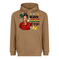 Toasted Coconut Juneteenth black Nurse magic Heavyweight Hoodie - FaDigitalArtStudio