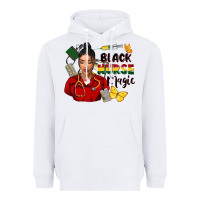 White Juneteenth black Nurse magic Heavyweight Hoodie - FaDigitalArtStudio