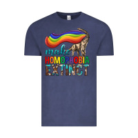 Vintage Denim Lgbtq Make Homophobia Extinct Vintage Tee - BundleAndBundleShop