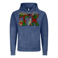 Vintage Denim Christmas Texas With Deer Vintage Hoodie - BundleAndBundleShop