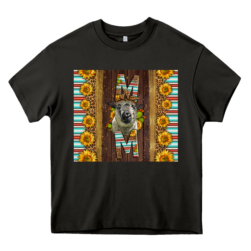 Western Hampshire Sheep Mom Heavy Core Tee by LillyAllenDesigns | Teevron