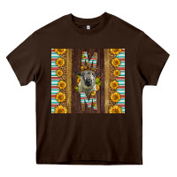 Chocolate Brown Western Hampshire Sheep Mom Heavy Core Tee - LillyAllenDesigns