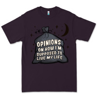 Plum opinions on how i'm supposed to live my life Premium Tee - MaliasSmallBusiness