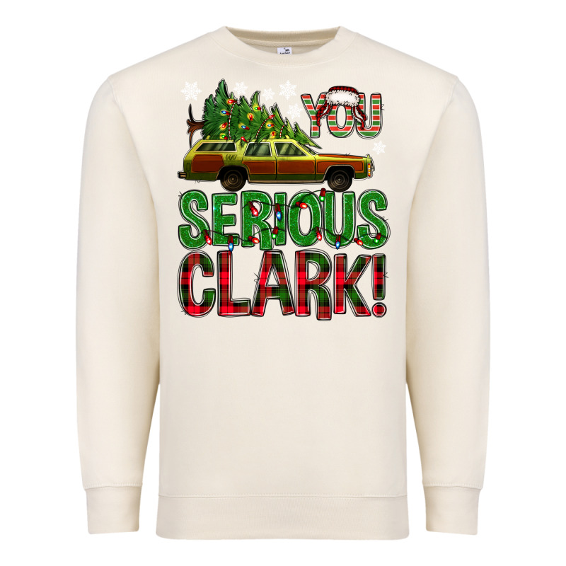 You Serious Clark With Vacation Car Bbs Premium Sweatshirt by BundleAndBundleShop | Teevron