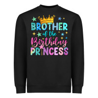 Black brother of the birthday princess Heavyweight Sweatshirt - NancyCooperArtShop
