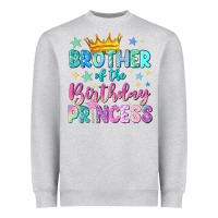 Brother Of The Birthday Princess Heavyweight Sweatshirt | Teevron
