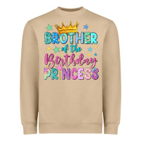 Mushroom brother of the birthday princess Heavyweight Sweatshirt - NancyCooperArtShop
