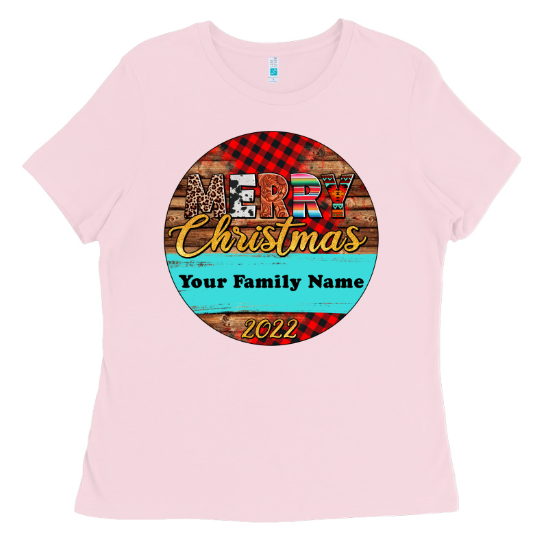 (preview)custom Christmas Ornament Ladies Tee by Jasminsmagicworld | Teevron