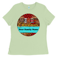 Matcha (preview)custom christmas ornament Ladies Tee - Jasminsmagicworld