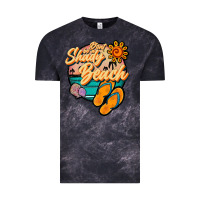 Cloud Black dont be a shady beach Vintage Tee - JahusDesignShop