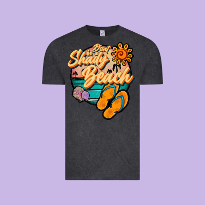 Dont Be A Shady Beach Vintage Tee Designed By Jahusdesignshop