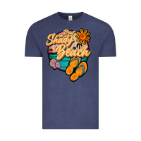 Vintage Denim dont be a shady beach Vintage Tee - JahusDesignShop