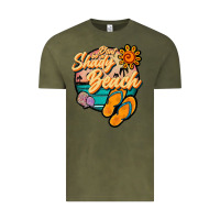 Vintage Olive dont be a shady beach Vintage Tee - JahusDesignShop