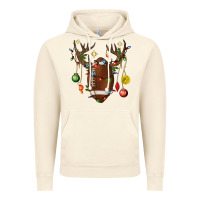 Vintage Artic American Football Horn Christmas Vintage Hoodie - BundleAndBundleShop