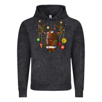 Vintage Black American Football Horn Christmas Vintage Hoodie - BundleAndBundleShop