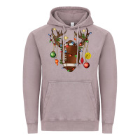 Vintage Zinc American Football Horn Christmas Vintage Hoodie - BundleAndBundleShop
