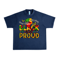 Navy empowerment and celebration design Urban Heavy Tee - LillyAllenDesigns