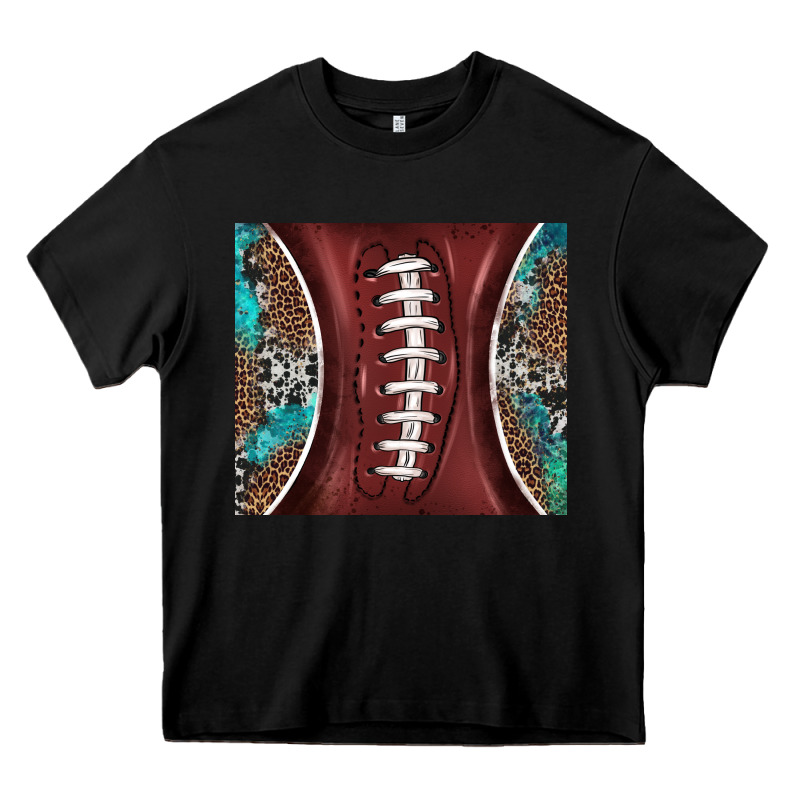 Western Pattern And American Football Heavy Core Tee by BarkalooDesign | Teevron