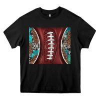 Black western pattern and american football Heavy Core Tee - BarkalooDesign