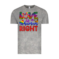 Cloud Rock Love İs a Human Right Vintage Tee - BundleAndBundleShop