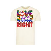 Vintage Arctic Love İs a Human Right Vintage Tee - BundleAndBundleShop