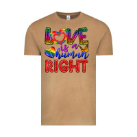 Love İs A Human Right Vintage Tee | Teevron