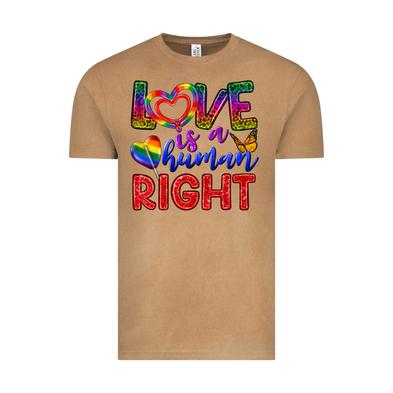 Love İs A Human Right Vintage Tee by BundleAndBundleShop | Teevron