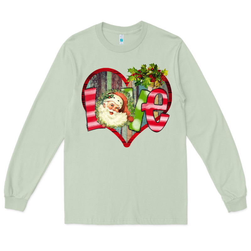 Love Christmas Santa Long Sleeve Tee by Bettercallsaul | Teevron
