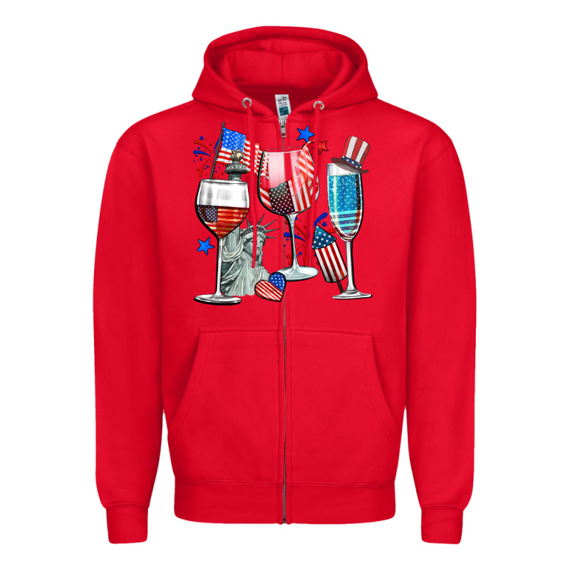 American Wine Zipper Hoodie by CowGirlArtShop | Teevron