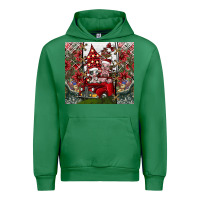 Emerald merry Christmas Urban Hoodie - CowhideDigitalArt