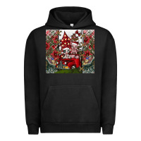 Pigment Black merry Christmas Urban Hoodie - CowhideDigitalArt