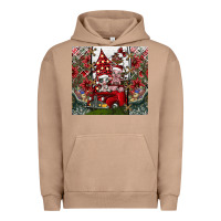 Pigment Burro merry Christmas Urban Hoodie - CowhideDigitalArt