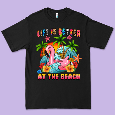 Life Is Better At The Beach Premium Tee Designed By Maliassmallbusiness