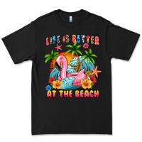Black life is better at the beach Premium Tee - MaliasSmallBusiness