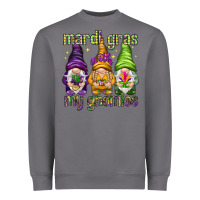 Storm Mardi Gras with my gnomes Heavyweight Sweatshirt - NancyCooperArtShop