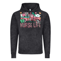 Vintage Black Nurse Life Truck Vintage Hoodie - BundleAndBundleShop
