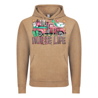 Vintage Coffee Nurse Life Truck Vintage Hoodie - BundleAndBundleShop