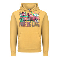 Vintage Mustard Nurse Life Truck Vintage Hoodie - BundleAndBundleShop