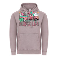 Vintage Zinc Nurse Life Truck Vintage Hoodie - BundleAndBundleShop