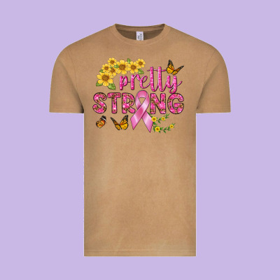 Pretty Strong Vintage Tee Designed By Bundleandbundleshop