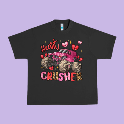 Name Monster Truck Heartbreaker Urban Heavy Tee Designed By Lillyallendesigns