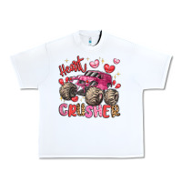 White name monster truck heartbreaker Urban Heavy Tee - LillyAllenDesigns