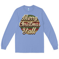 Colony Blue Merry Christmas Y'all Long Sleeve Tee - Bettercallsaul