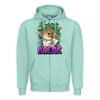 Seafoam Easter spring break Easter Day Zipper Hoodie - HowdyJamesFarm